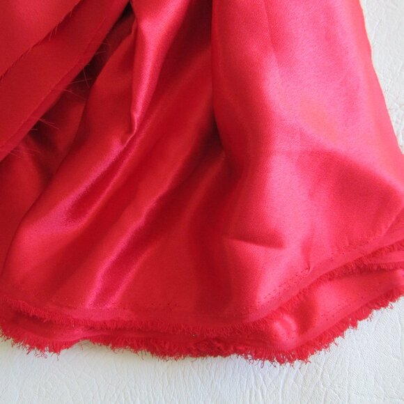 Crepe Backed Satin - Red - 60" x 4.9m - Picture 7 of 9